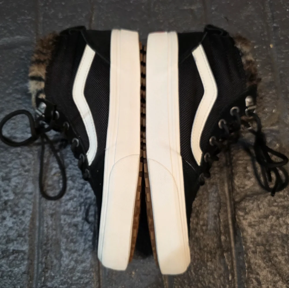 Vans Sk8-Hi MTE Leopard Faux Fur Boots, Women's Size 7